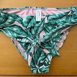 Kenny Flowers ‘Beverly Hills’ high waist bikini bottoms, Size M